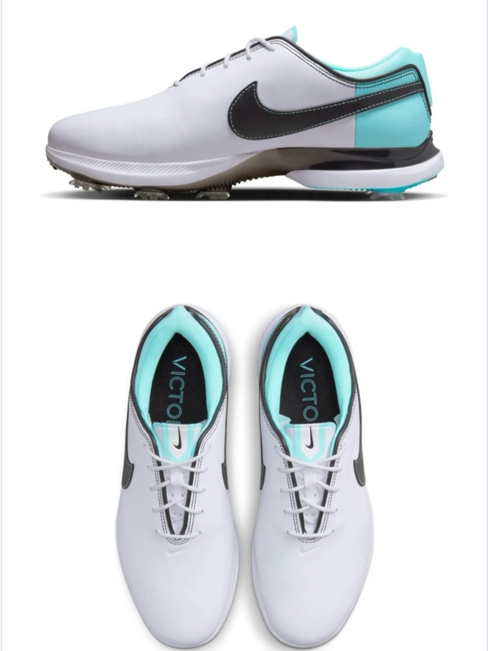 Nike Men’s Air Zoom Victory Tour Golf Shoes in “White Coupa”